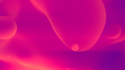 purple and orange lighting disco dance slight morphed fluid - abstract 3D rendering