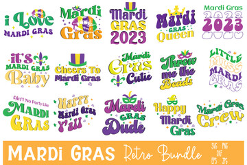 Mardi Gras Sublimation Design