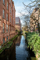 Rochdale canal Manchester city centre