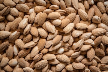 Raw peeled almonds