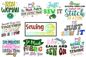 Sewing Sublimation Design