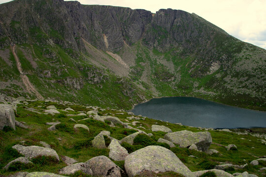 Lochnagar - Element panorama 4/6 - Ballater - Scotland - UK