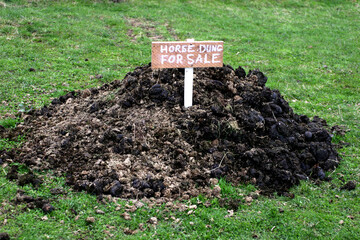 Horse dung for sale - new catterline - Aberdeenshire - Scotland - UK