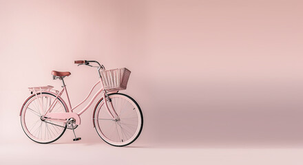 Obraz na płótnie Canvas World Bicycle Day with green bicycle, Generative ai