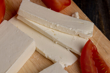 White cream cheese is used in salads
