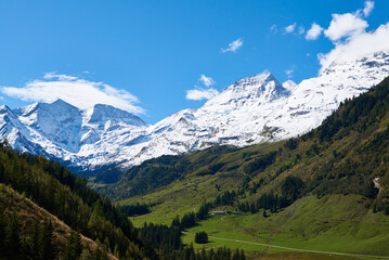 Fototapeta premium Herbst auf der Großglockner-Hochalpenstraße 