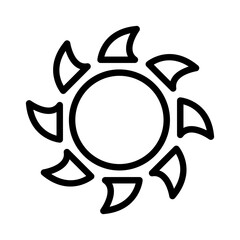 Sun icon