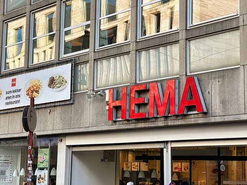 hema dutch department food and clothes store