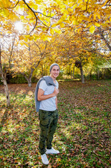 Autumn Teenager Portrait