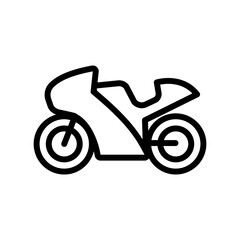 Fototapeta premium Motorcycle icon