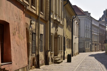 Kraków, ulice, centrum miasta, zwiedzanie, Małopolska, Polska,  - obrazy, fototapety, plakaty