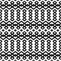 Vector monochrome pattern, Abstract texture for fabric print, card, table cloth, furniture, banner, cover, invitation, decoration, wrapping.seamless repeating pattern.Black and white color.