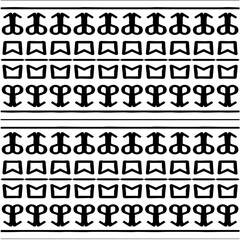 Vector monochrome pattern, Abstract texture for fabric print, card, table cloth, furniture, banner, cover, invitation, decoration, wrapping.seamless repeating pattern.Black and white color.