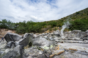 雲仙地獄　長崎県雲仙市　雲仙温泉