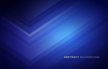 Abstract blue color arrow background. Vector illustration.