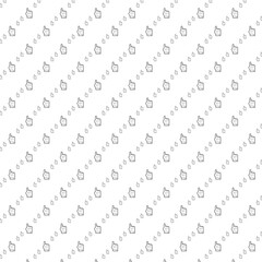 Fototapeta premium Square seamless background of geometric shapes of different sizes and opacity. The pattern is evenly filled with small geometric shapes