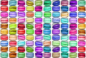 Colorful macaroons