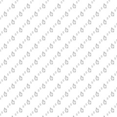 Fototapeta premium Square seamless background of geometric shapes of different sizes and opacity. The pattern is evenly filled with small geometric shapes. Vector illustration on a white background. eps 10