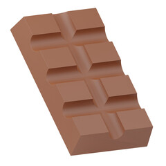 Chocolate mother's day 3D Illustration