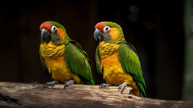 Conure Couple