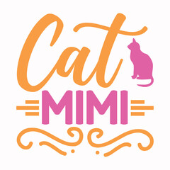 Cat svg design, Sublimation design