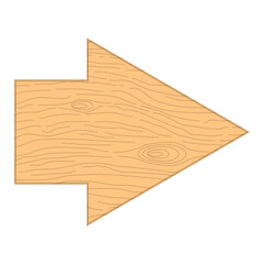 Arrow wood texture. Vector drawing.
