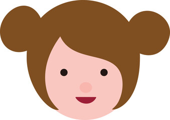 cute girl avatar icon