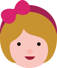 cute girl avatar icon