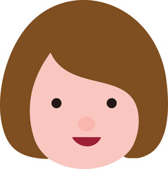 cute girl avatar icon