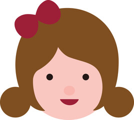 cute girl avatar icon