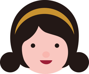 cute girl avatar icon