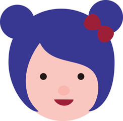 cute girl avatar icon