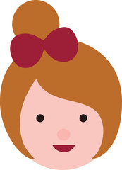 cute girl avatar icon