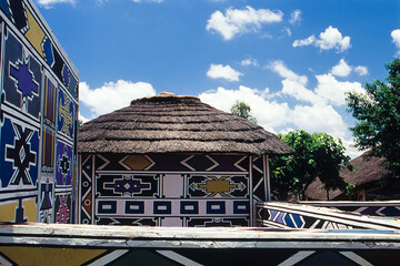Botshabelo mission historical Ndebele village near middleburg, gauteng, south africa © giamplume