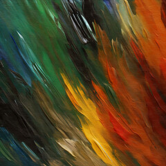 Colorful brushstroke texture