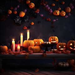 Fototapeta premium Halloween Party Background