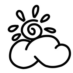 Weather Doodle Icon