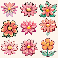 beautiful floral flowers vector bouquet design Wedding vector invite card Watercolor design element set. set of flowers