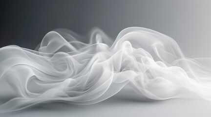 Background of abstract grey color smoke. Movement of smoke. Generative AI