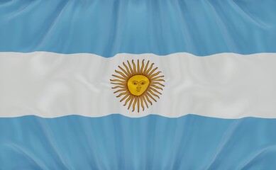 National flag of Argentina