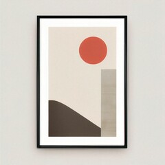 Abstract illustration for a poster