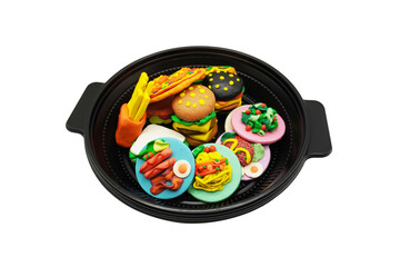 modeling clay, modeling clay kid, foods, american food, kid, modeling clay colors, mold, education, art, artist,white, red, yellow, green, pink, orange