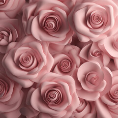Floral rose pattern 