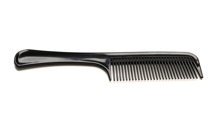 Professional hair brush on white background