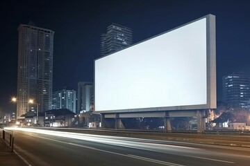 Fototapeta na wymiar Billboard Mockups For Ads