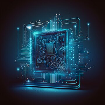 CPU, 마이크로칩, 프로세서, 디지털칩, AI 칩,