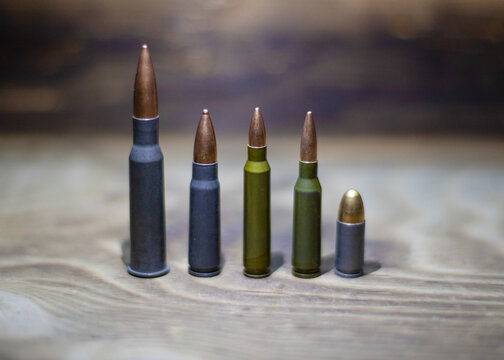 bullets of various calibers