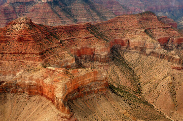 Aerial View Grand Canyon Arizona
