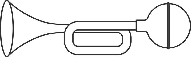 retro car horn claxon