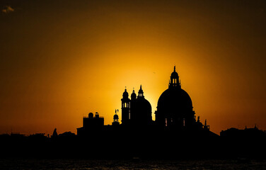 The Basilica of Santa Maria della Salute in Venice